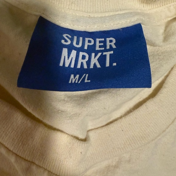 Cream Collegiate Short Sleeve Tee - Picture 5 of 7